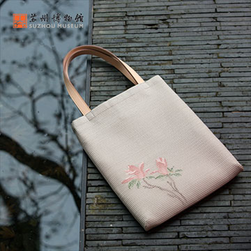 苏州博物馆_沈周玉兰手拎包